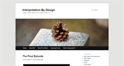 Desktop Screenshot of interpretationbydesign.com