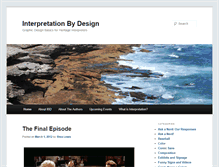 Tablet Screenshot of interpretationbydesign.com